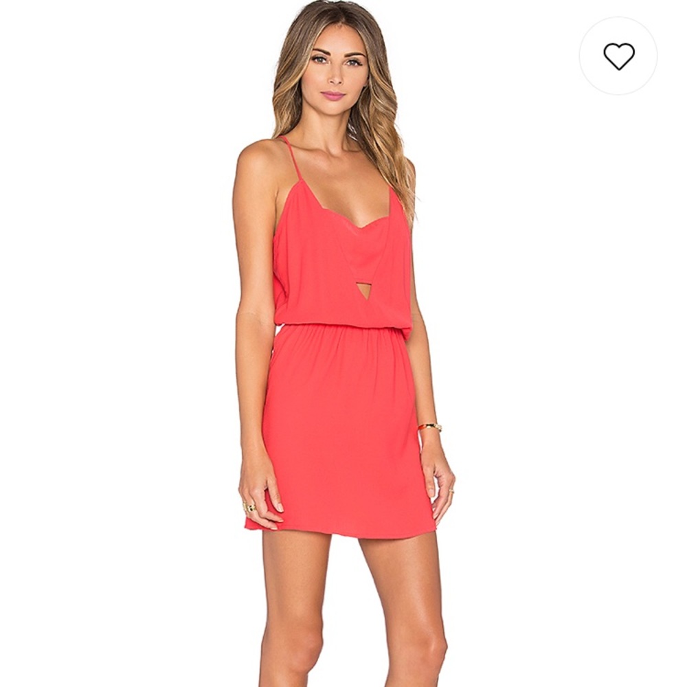 Jack by BB Dakota Embeth Dress In bittersweet red